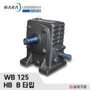 삼양 표준 웜감속기 / SY-WB-125 1/10~1/60 HB B타입